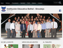 Tablet Screenshot of bethelsincelejo.org